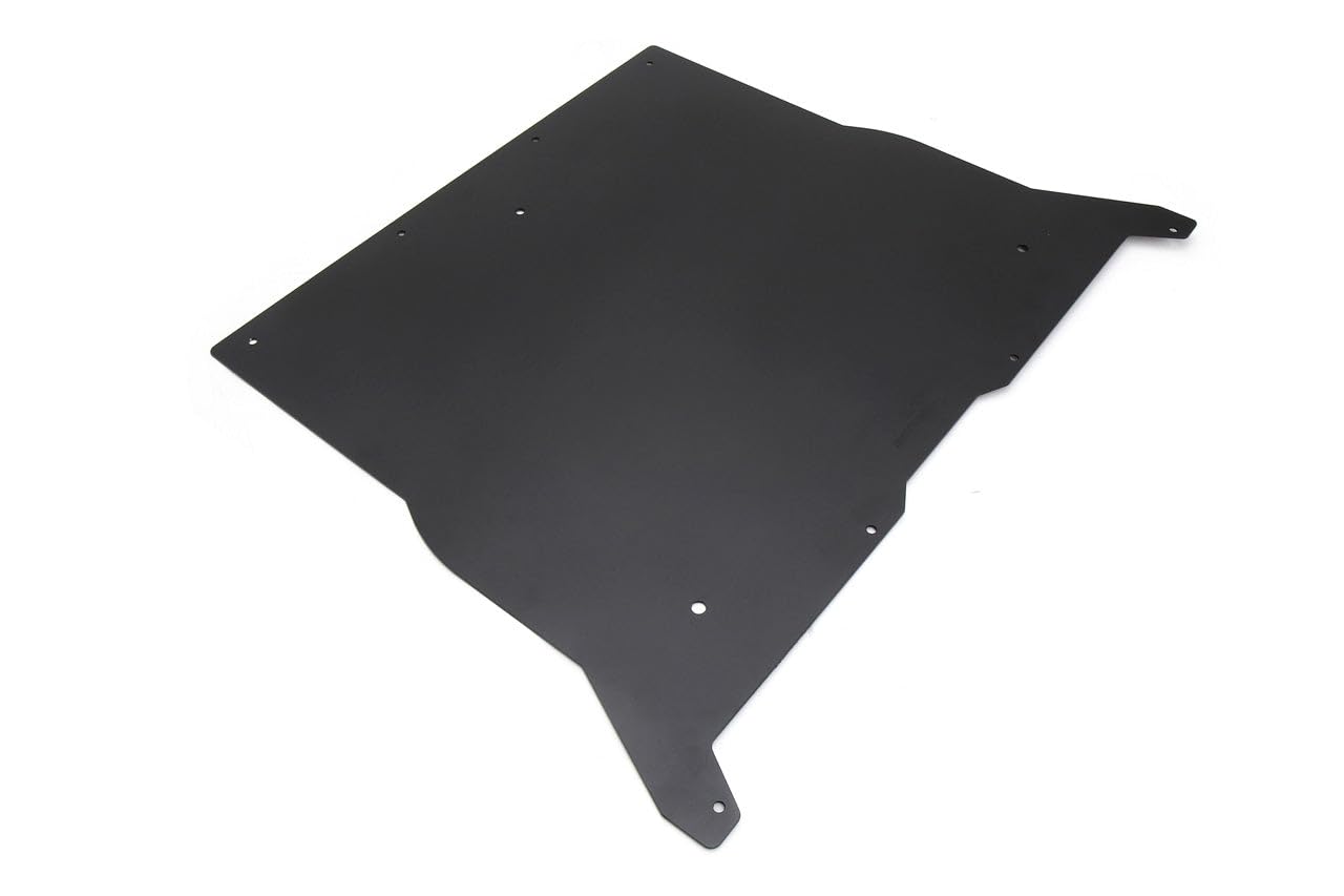 Black HPS Front Aluminum Skid Plate Undertray Protection Shield Compatible for 2017-2023 Tesla Model 3 2020-2023 Model Y, SP-101
