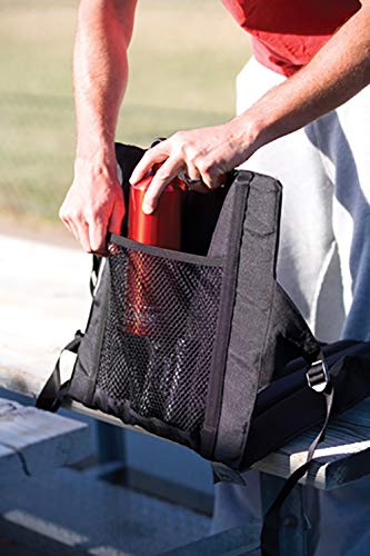 Coleman Lightweight Portable Stadium Seat Cushion Padded Seat for Sporting Events/Concerts/Outdoor Activities Bleacher Cushion with Backrest