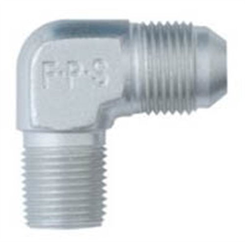 Fragola 482288-CL Performance Systems #8 X 1/2 Mpt 90 Adapter Clear