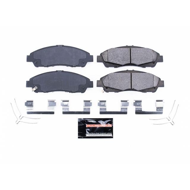 Power Stop Z23-1896 Z23 Evolution Sport Carbon Fiber-Ceramic Brake Pad For Buick Enclave, Cadillac XT5, Cadillac, Chevrolet Blazer, Chevrolet Traverse, GMC Acadia [Model Specific]