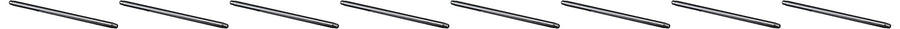 3/8" Diameter Manley (25832-8) x 7.750" Long Chrome Moly Pushrod