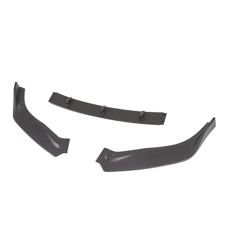 Matte Black Spec-D Tuning Front Bumper Lip Spoiler Splitter Kits 3PC Compatible with 2016-2019 Nissan Sentra