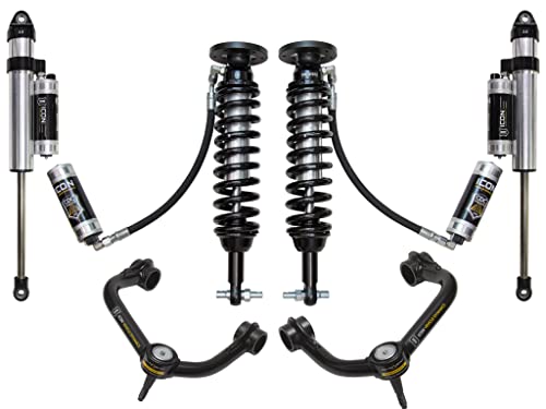 2-2.63" Lift, ICON Stage 5 Suspension System, Tubular UCA, Compatible with 2015-20 Ford F150 4WD, K93085T