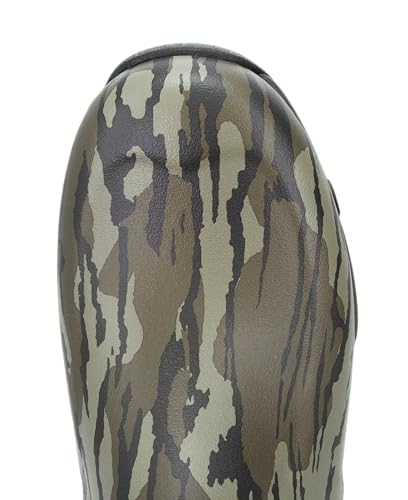Muddy Outdoors 17" DV8 Rubber Boots Rubber Mossy Oak Bottomland Men's 10 D