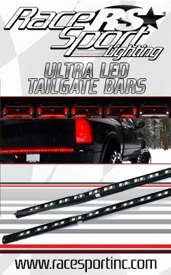 48" Race Sport LED Tailgate Bar with Reverse Light and Waterproof Aluminum C