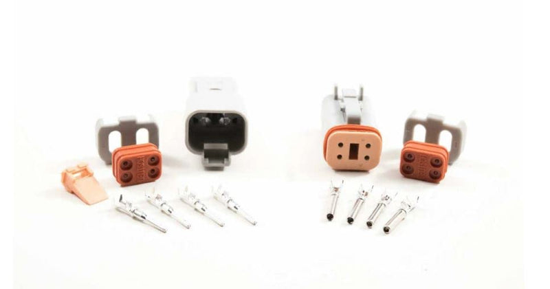 WP504: Morimoto Connector: Dt Female - 4 Pin