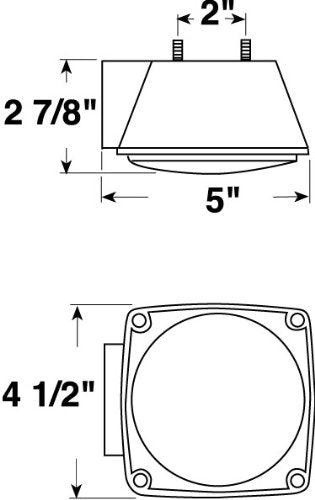 Combination Tail Light Peterson Manufacturing 440L - Left / Driver Side