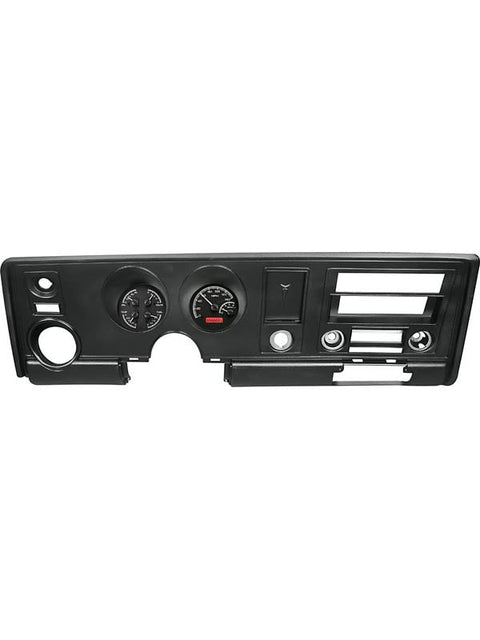 Dakota Digital Dash 69 Firebird Pontiac Analog Dash Gauge Cluster Black Alloy Red VHX-69P-FIR-K-R