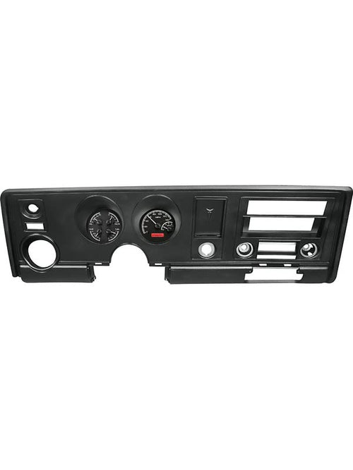 Dakota Digital Dash 69 Firebird Pontiac Analog Dash Gauge Cluster Black Alloy Red VHX-69P-FIR-K-R