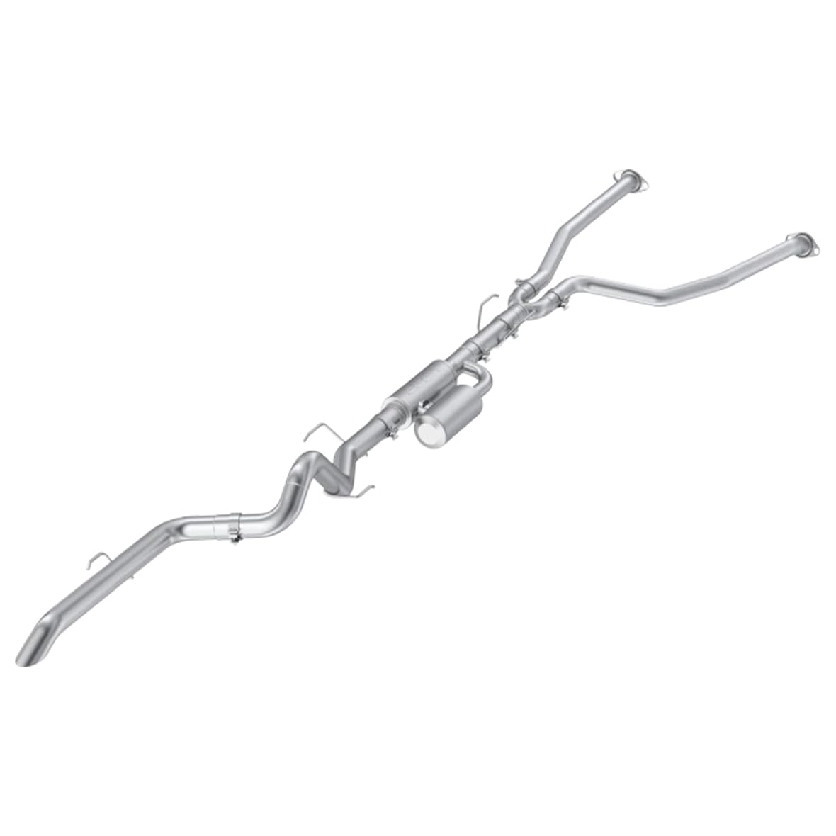 22-25 MBRP Toyota Tundra 3.4L 3in Cat Back Single Rear Turn Down - T304