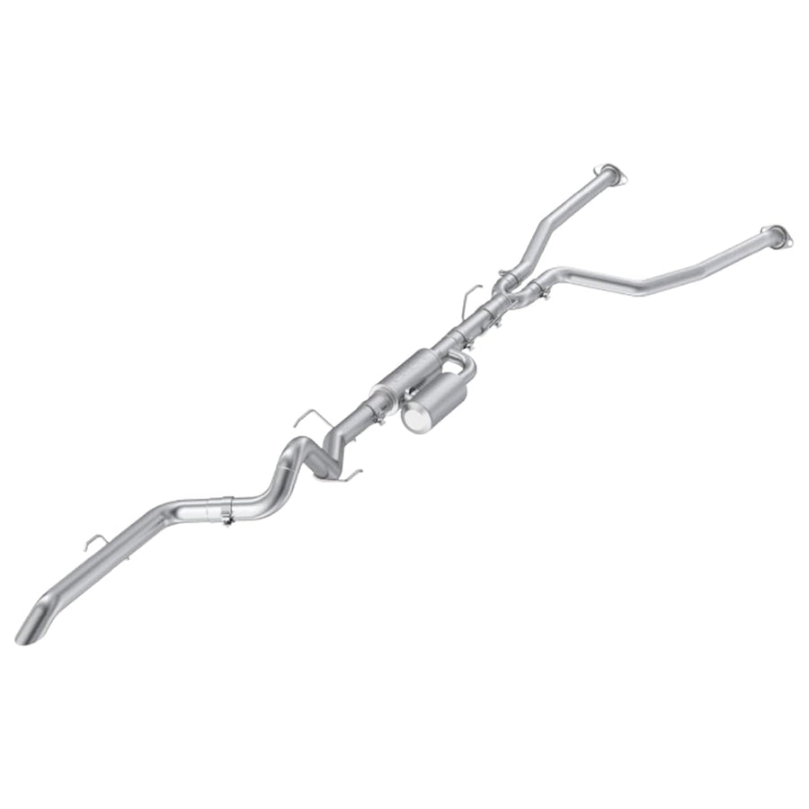 22-25 MBRP Toyota Tundra 3.4L 3in Cat Back Single Rear Turn Down - T304