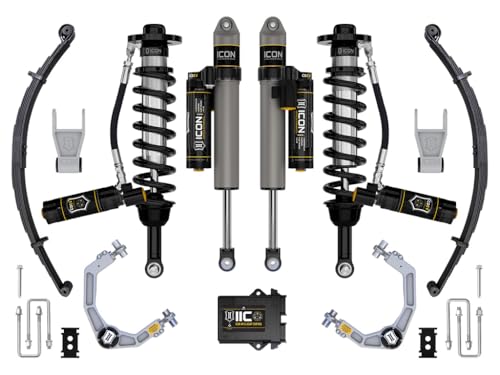 2021-2024 Ford F-150 Tremor ICON, 2.5-3" Lift, Stage 5 Suspension System, Billet, w/Leaf Packs