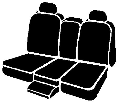 Custom Fit Fia TR49-40 BROWN Front Seat Cover Split Seat 40/20/40 - Saddle Blanket, (Brown)