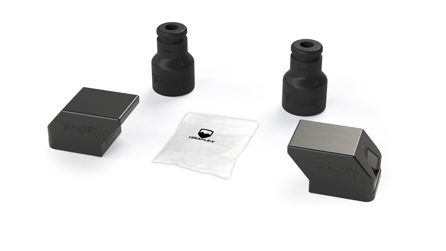 TeraFlex 1954620 2.5-3" Front And Rear JK Bump Stop Extension Kit