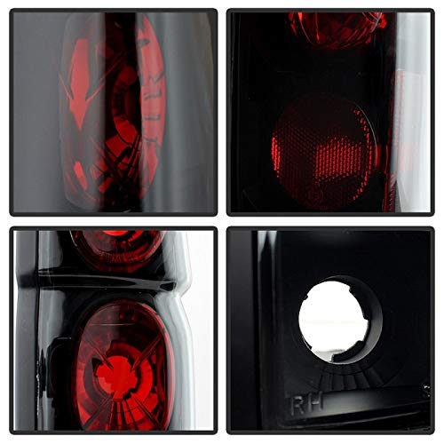 Auto Spyder 5078216 Euro Style Tail Lights Black/Smoked