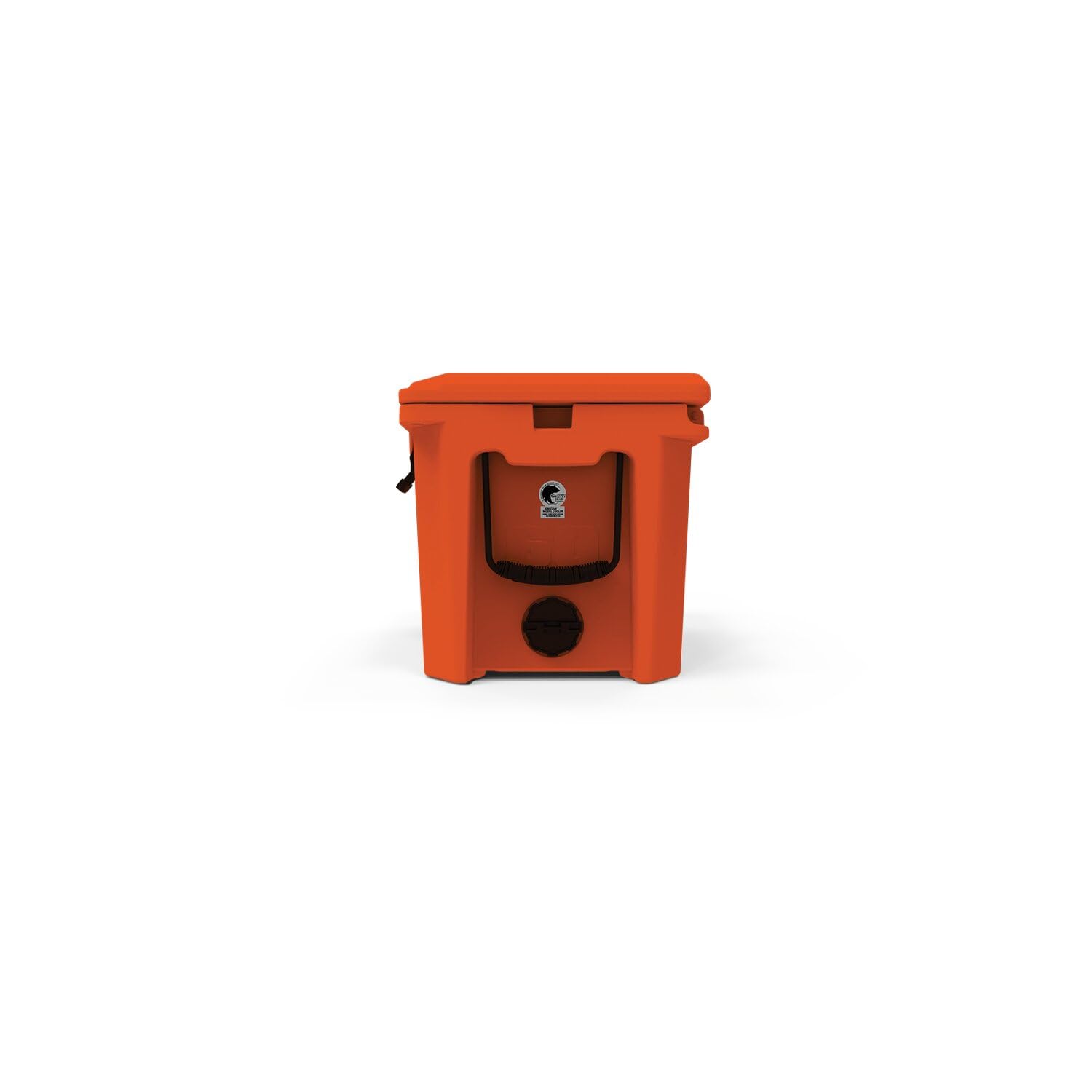 60 Cooler Grizzly | 60 qt Ice Chest Durable Rotomolded Insulated | Made in USA | Warranty for Life | For Beach Boat Camping Fishing Hunting | G60 | Orange