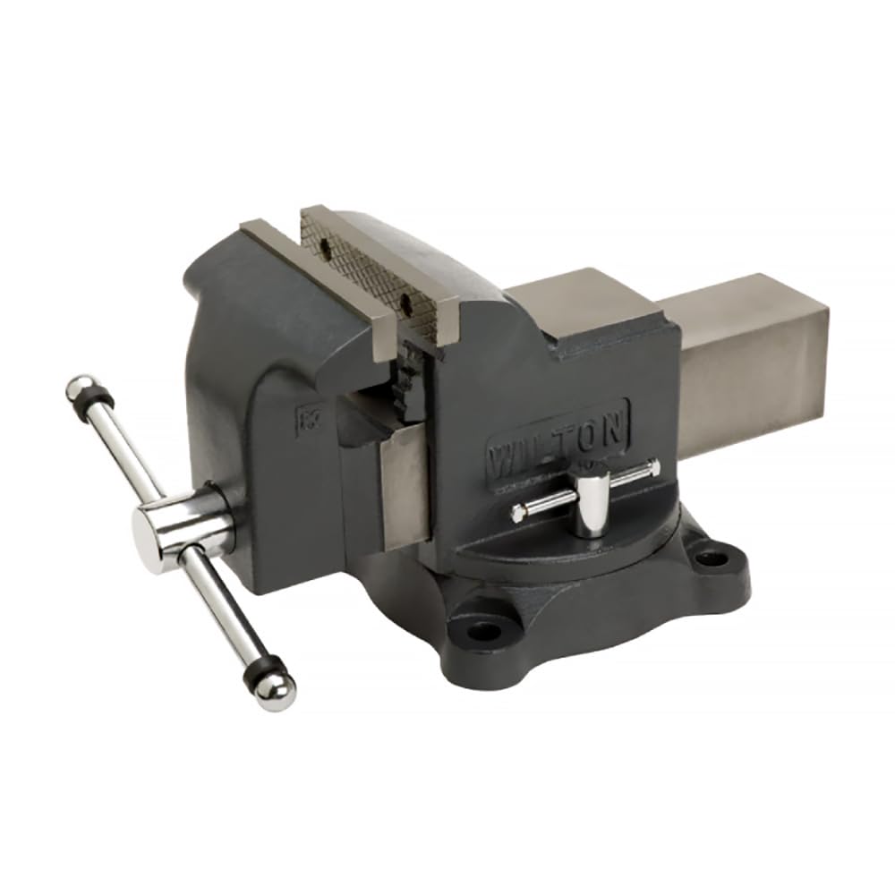 4" Jaw Width Wilton Shop Bench Vise, 4" Max Jaw Opening, 2-3/4" Throat (Model WS4)