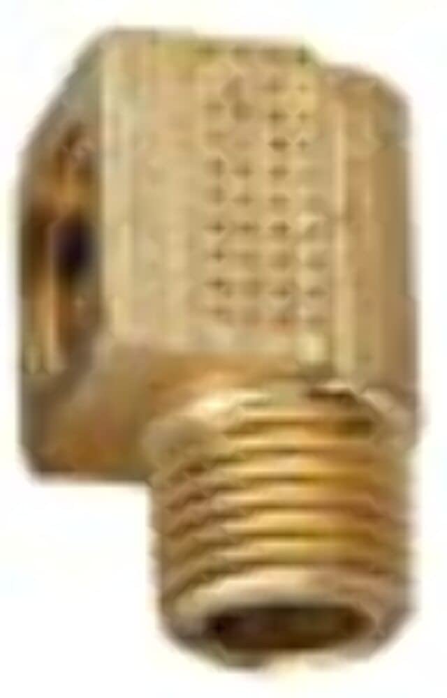 90-Degree Attwood Brass Marine Tank Fitting, 1/4 x 1/4-Inch