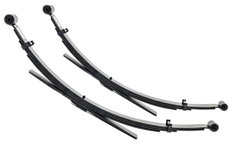 4" Rough Country Rear Leaf Springs for 80-96 Ford F-150/Bronco - 8029Kit