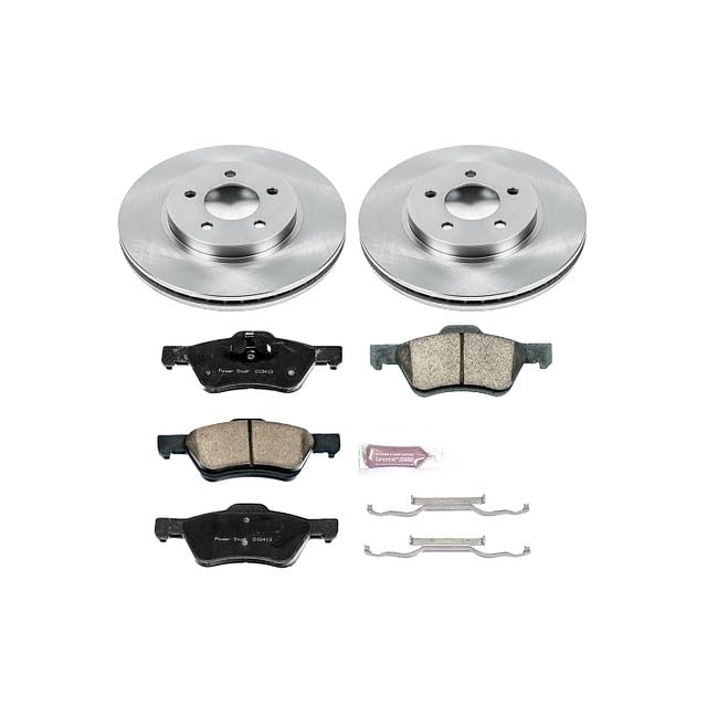 Power Stop Autospecialty KOE5572 Front Replacement Brake Kit-OE Brake Rotors & Ceramic Brake Pads