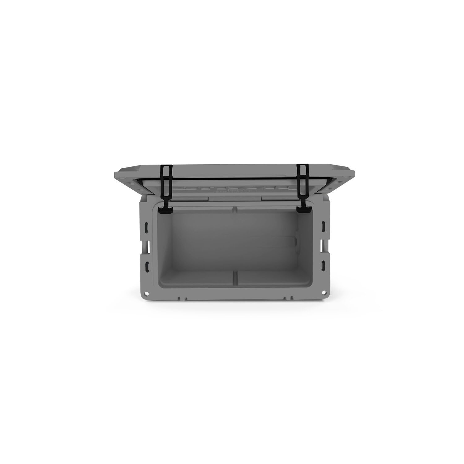 60 Cooler Grizzly | 60 qt Ice Chest Durable Rotomolded Insulated | Made in USA | Warranty for Life | For Beach Boat Camping Fishing Hunting | G60 | Gray