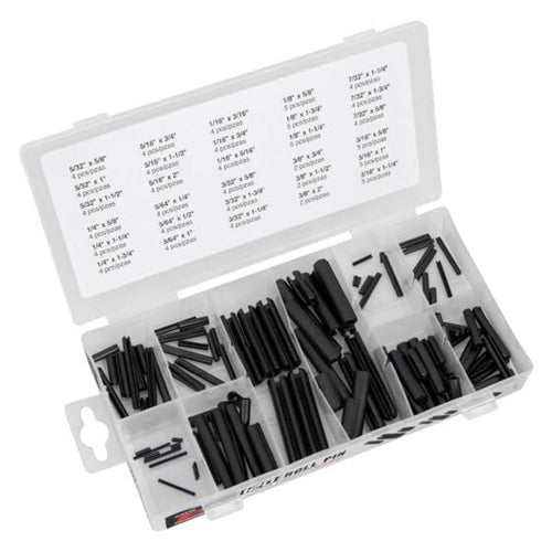 Roll Pin Assortment - Performance Tool (120 Pieces)