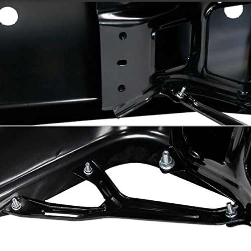 OEM Style Xtune Steel Rear Bumper (RB-DR09-SET-WS-BK)