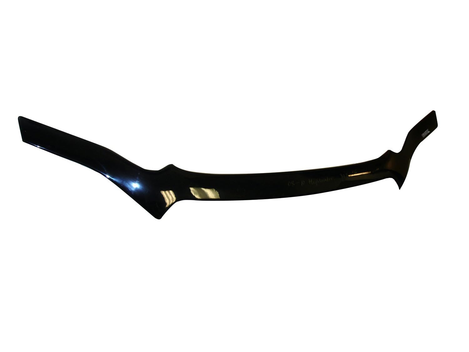 Husky Liners Hood Protector Aeroskin | Fits 2008-2010 Toyota Highlander | Low Profile Deflector/Bug Shield - 1 pc., Smoke | 2842026