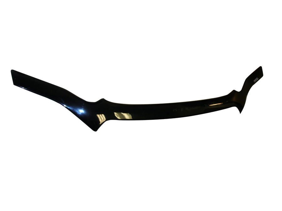 Husky Liners Hood Protector Aeroskin | Fits 2008-2010 Toyota Highlander | Low Profile Deflector/Bug Shield - 1 pc., Smoke | 2842026