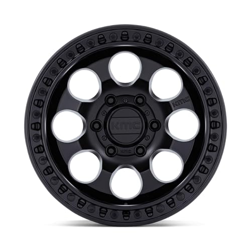 KMC Wheels 17X8.5 RIOT SBL 6X5.55.14 10mm SATIN BLACK - KM550MX17856810