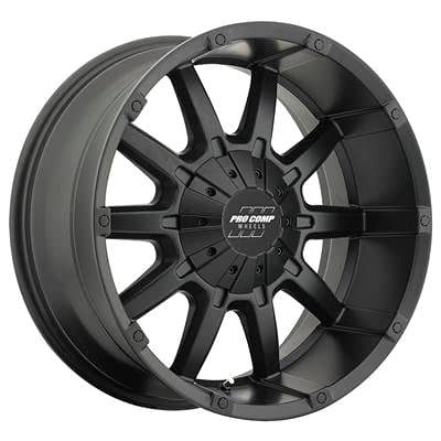 PXA50 Pro Comp Alloys 20X9 5X5/5.5 S-BLK -12MM - PXA5050-292745