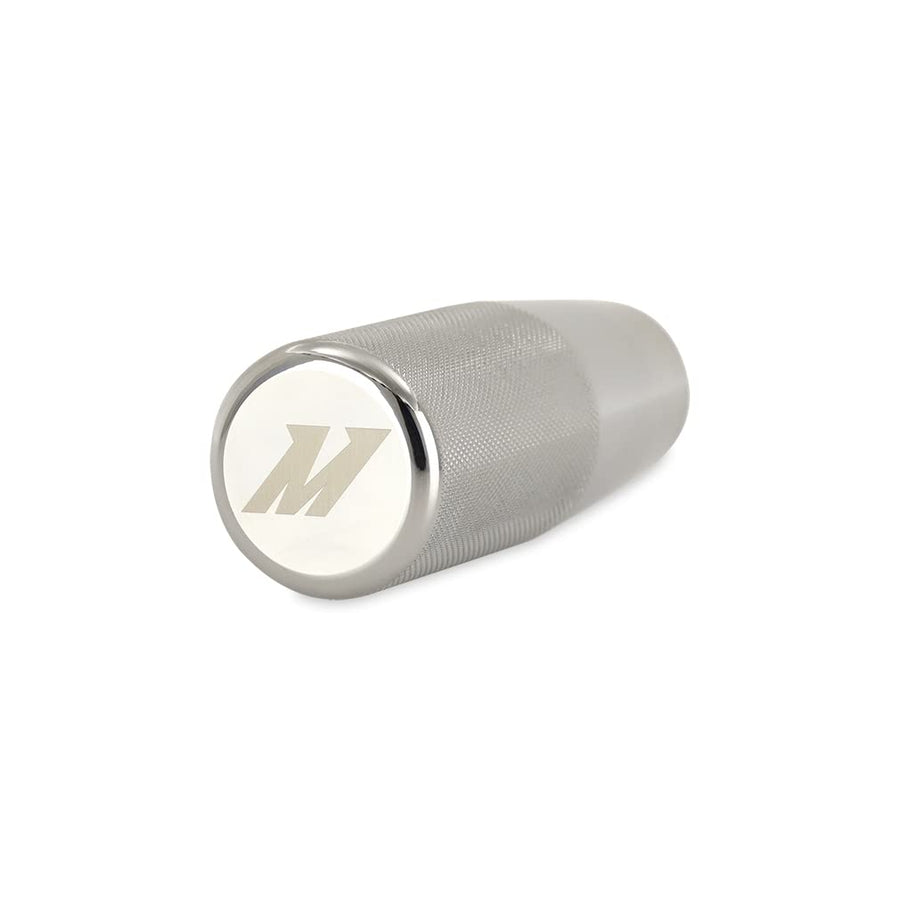 Mishimoto Shift Knob, XL, Weighted, Knurled, Silver