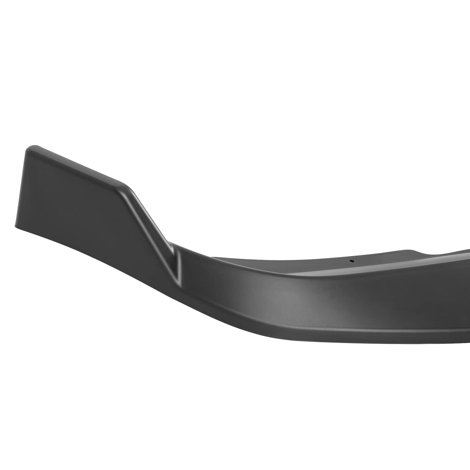 Matte Black Spec-D Tuning Front Bumper Lip Spoiler Splitter Kit 3PC Compatible with 2011-2014 Dodge Charger