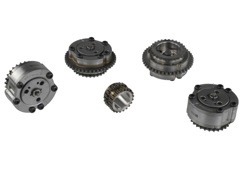 Ford Camshaft Drive Kit, Camshaft Chains/Chain Guides/Hardware/Tensioners/Tensioner Arms/Sprocket/VCT Phasers, Ford Coyote, Ford Mustang 2011-14, Kit (M-6004-A504)