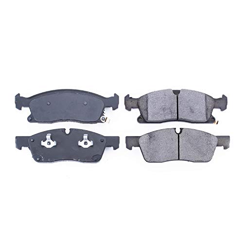 Power Stop Z16 16-1904 Evolution Front Ceramic Brake Pads For Dodge Durango 2021-2022, Jeep Grand Cherokee 2016-2021, Jeep Grand Cherokee WK 2022 [Model Specific]