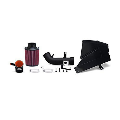 Mishimoto Performance Air Intake MMAI-CIV-06SIHWBK w Heatshield Fits Honda Civic Si 2006-2011 Wrinkle Black