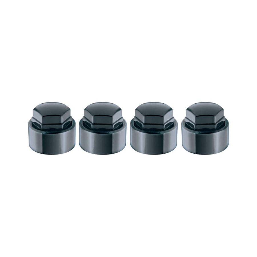 Black Nylon McGard Lug Caps - Pack of 4