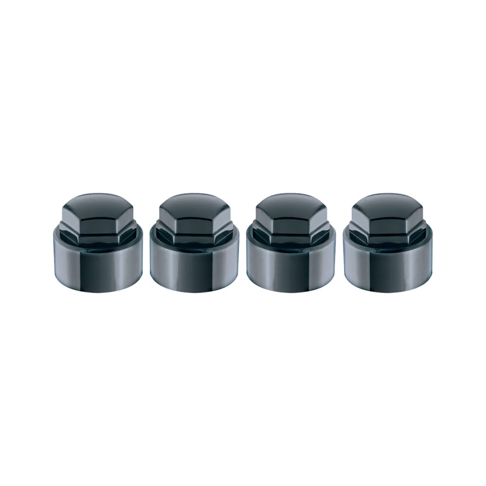 Black Nylon McGard Lug Caps - Pack of 4