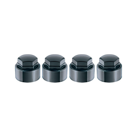 Black Nylon McGard Lug Caps - Pack of 4
