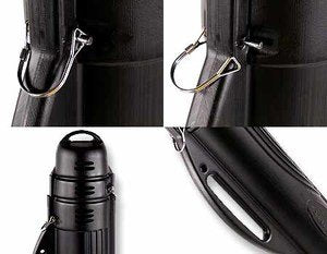 Plano Triple Guide Series Airliner Rod Case Size: Black Triple