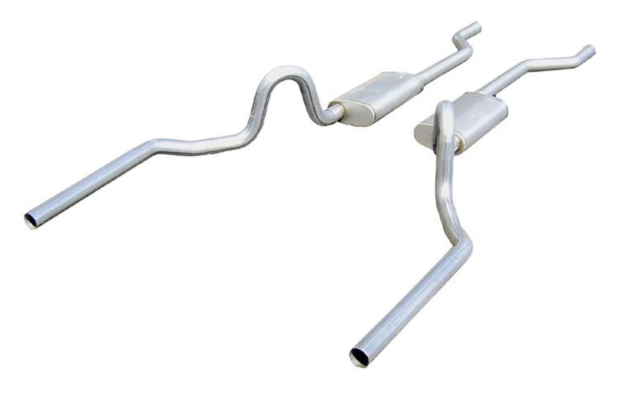 Pypes - SGA30T 409 SS Crossmember-Back Exhaust System With Split Rear Exit