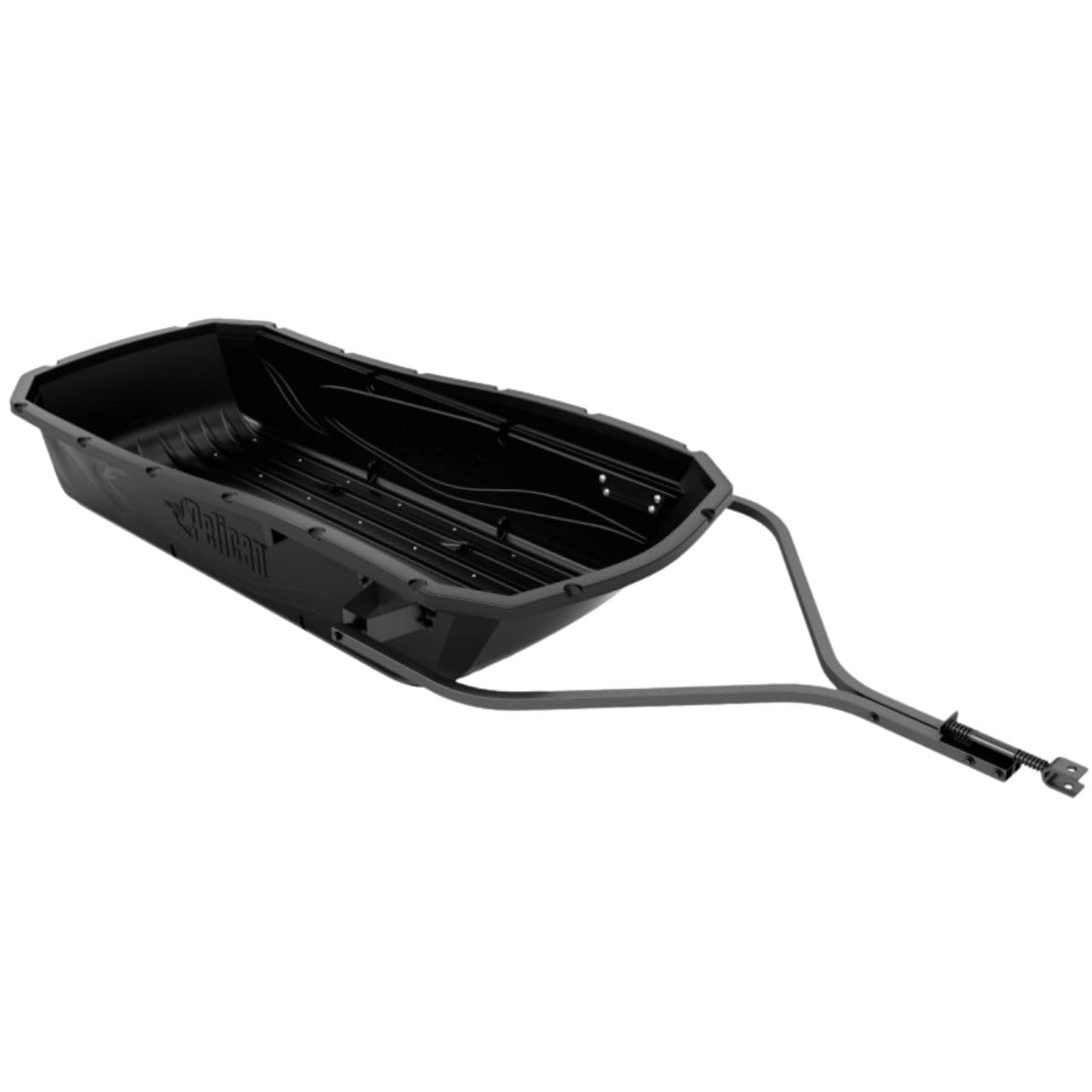 Trek Sport 82 Pelican - Utility Sled Comes with Set of Runners, Tow Hitch and Travel Cover - Carry Up to 500 lb - Black