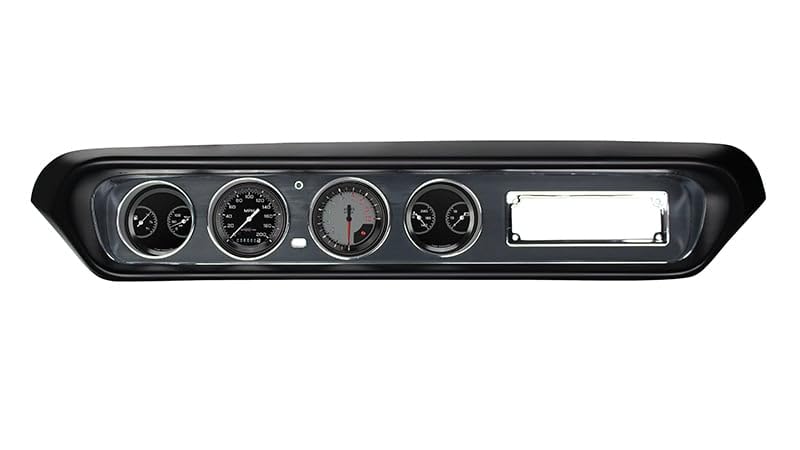 Classic Instruments Autocross Gray PC64AXG05 Direct Fit Gauge Package Fits 1964-1965 Pontiac GTO Instrument Bezel (not Included) - GM
