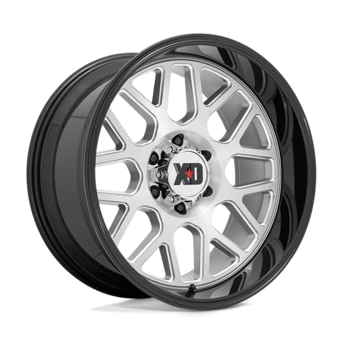 XD 24X12 XD849 8X170 BRUSH-MILL BLK-LP -44MM - XD84924287544N