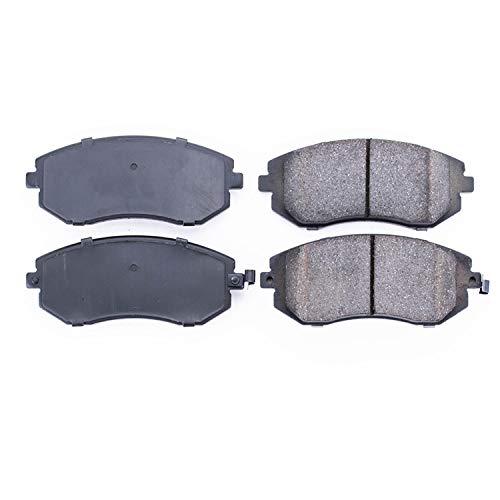 Power Stop Z16 Brake Pad Set Ceramic for Saab 9-2X 2005-2006, Baja 2003-2006, Forester 2003-2010, Impreza 2002-2010, Legacy 2002-2012, Outback 2002-2012 Front Pads 16-929