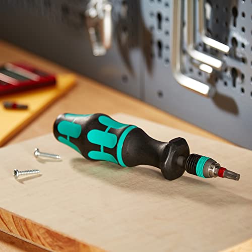 Wera Kraftform 05074712001 7447 Hexagon Torque Screwdriver, 1/4" Head, 25.0-55.0"/lbs Variable Torque Adjustment Range
