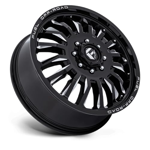 FUEL OFF-ROAD D868 22X8.25 ARC DUALLY, 8X6.5, -5.06, 246mm GLOSS BLACK MILLED - D86822827245