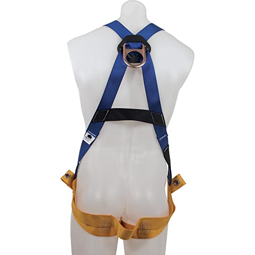 H412002 Werner Basewear Standard (1 D Ring) Harness, Universal Tongue Buckle Legs, 1per Pack
