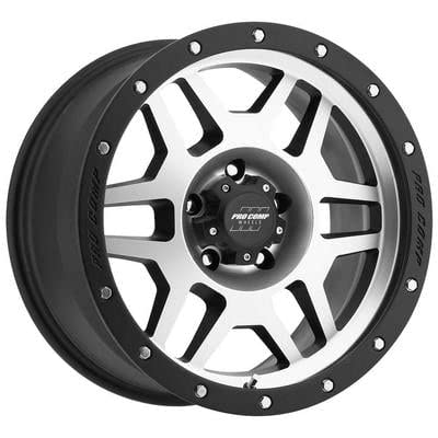 PXA41 Pro Comp Alloys 17X9 5X5.0 S-BLK -6MM - PXA3541-7973