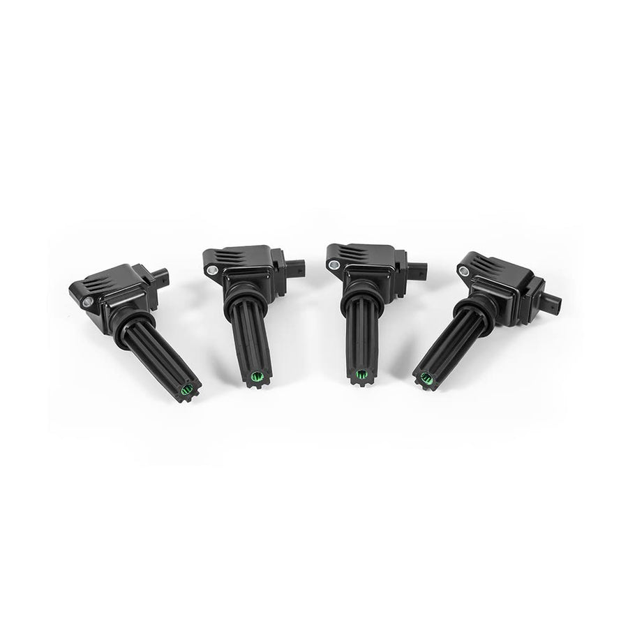 Mishimoto Ignition Coil Set of 4 Compatible With Ford Focus ST 2012-2018 / Ford Mustang EcoBoost 2015+
